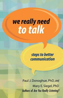 Book cover for We Really Need to Talk