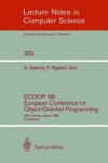 Book cover for ECOOP '88 European Conference on Object-Oriented Programming