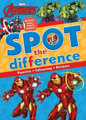 Cover of Marvel Avengers Spot the Difference