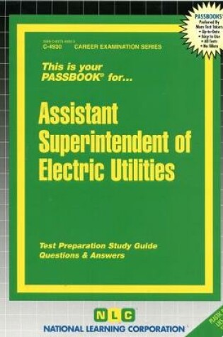 Cover of Assistant Superintendent of Electric Utilities