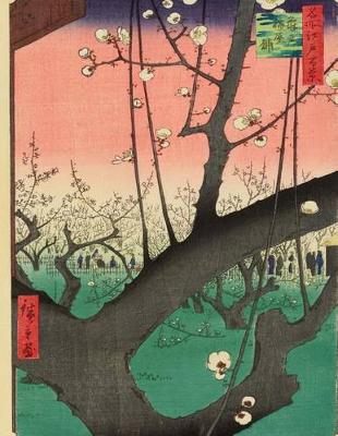 Book cover for Plum Garden, Ando Hiroshige. Blank Journal