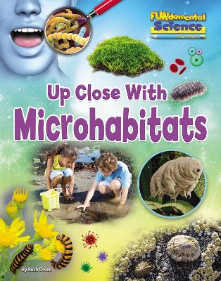 Book cover for Up Close with Microhabitats