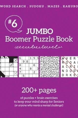 Cover of Jumbo Boomer Puzzle Book #6