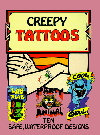 Book cover for Creepy Tattoos