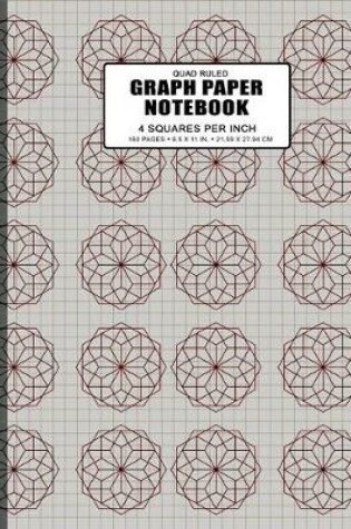 Cover of Graph Paper Notebook Quad Ruled