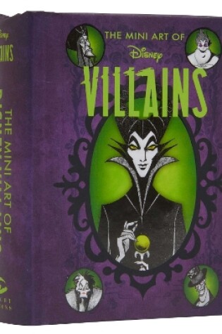 Cover of Disney: The Mini Art of Disney Villains | Disney Villains Art Book