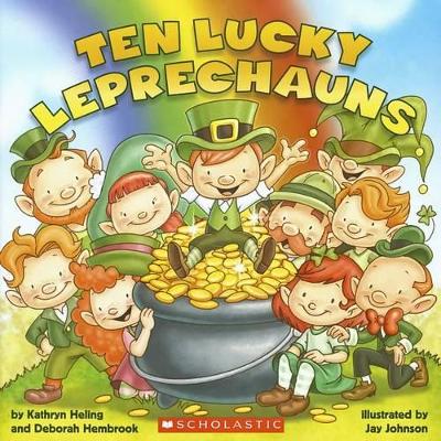 Book cover for Ten Lucky Leprechauns