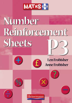 Book cover for Number Reinforcement Worksheets P3