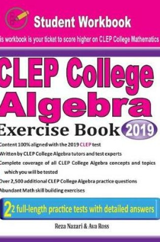 Cover of CLEP College Algebra Exercise Book