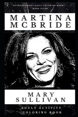 Cover of Martina McBride Adult Activity Coloring Book