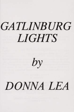 Cover of Gatlinburg Lights