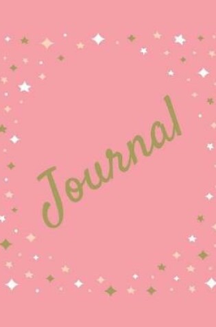 Cover of Pink and Gold Stars Journal