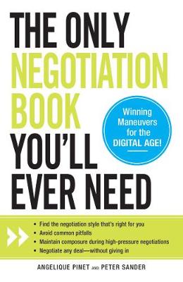 Book cover for The Only Negotiation Book You'll Ever Need