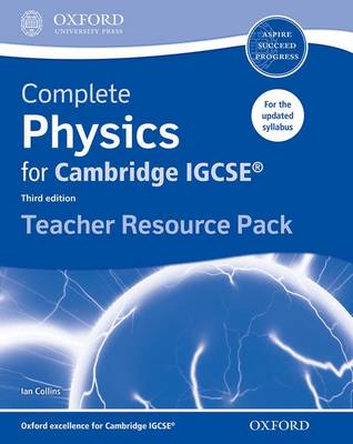 Book cover for Complete Physics for Cambridge IGCSE  (R) Teacher Resource Pack