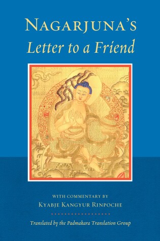 Cover of Nagarjuna's Letter to a Friend