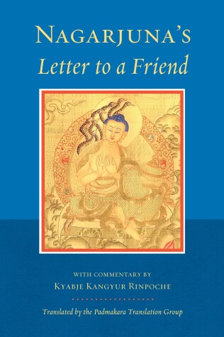 Book cover for Nagarjuna's Letter to a Friend