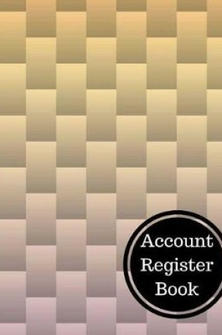 Cover of Account Register Book