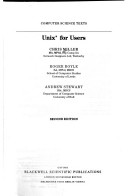 Book cover for Unix for Users