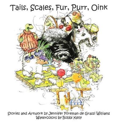 Book cover for Tails, Scales, Fur, Purr, Oink