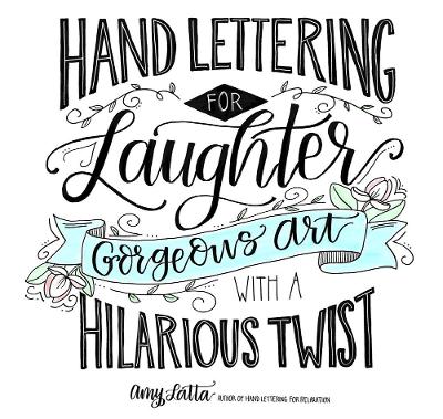 Book cover for Hand Lettering for Laughter