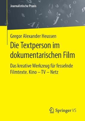 Cover of Die Textperson Im Dokumentarischen Film