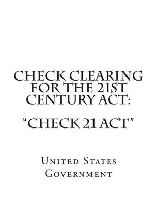 Book cover for Check Clearing for the 21st Century Act