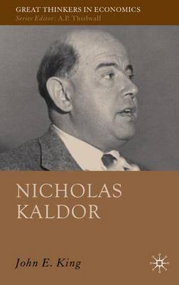 Cover of Nicholas Kaldor