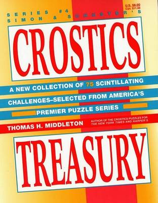 Book cover for Simon & Schuster Crostics Trea