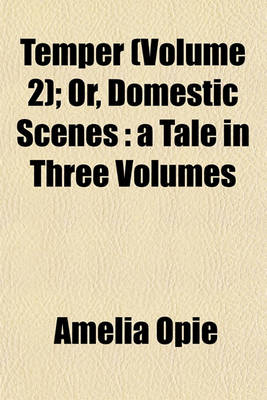 Book cover for Temper (Volume 2); Or, Domestic Scenes