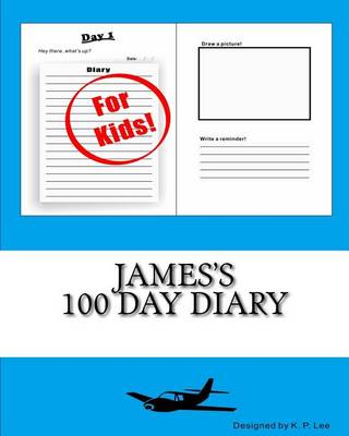 Book cover for James's 100 Day Diary