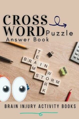 Cover of Crossword Puzzle Answer Book Brain Injury Activity Books