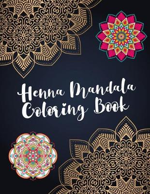 Book cover for Henna Mandala Coloring Book