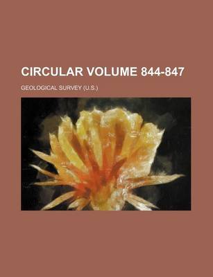 Book cover for Circular Volume 844-847