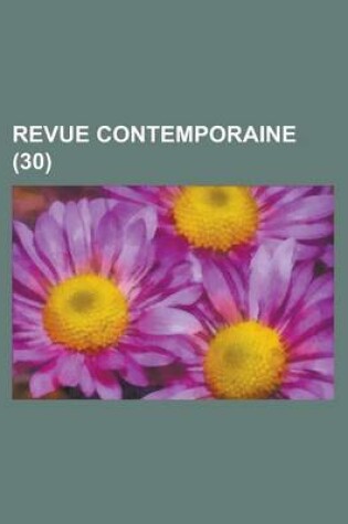 Cover of Revue Contemporaine (30)