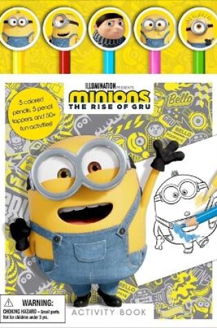 Cover of Minions: The Rise of Gru Activity Book (Silver Dolphin)