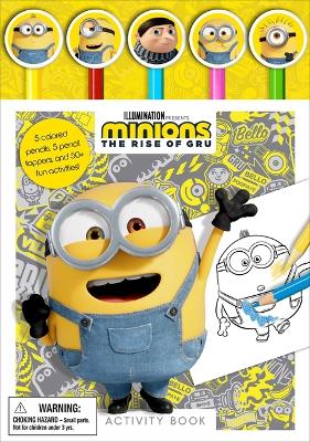 Book cover for Minions: The Rise of Gru Activity Book (Silver Dolphin)