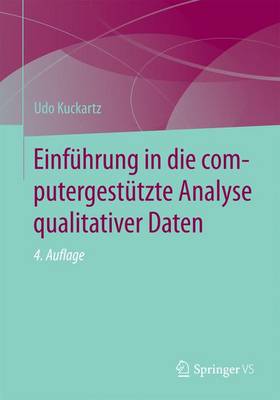 Book cover for Einführung in die computergestützte Analyse qualitativer Daten