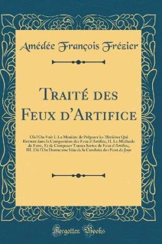 Cover of Traite Des Feux d'Artifice