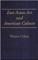 Book cover for East Asian Art and American Culture