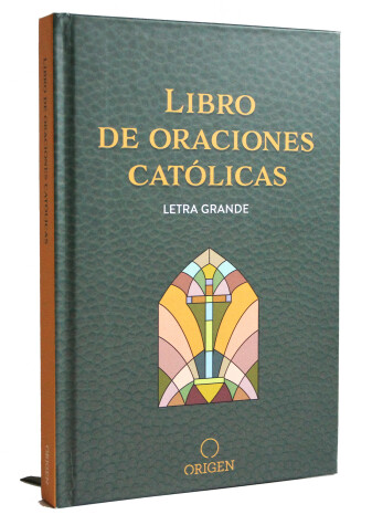 Book cover for Libro de las oraciones catolicas (letra grande) / Catholic Book of Prayers