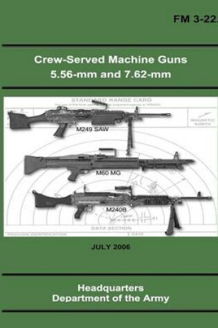 Cover of Crew-Served Machine Guns 5.56-mm and 7.62-mm (FM 3-22.68)