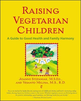 Book cover for Raising Vegetarian Children
