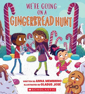 Book cover for We're Going on a Gingerbread Hunt
