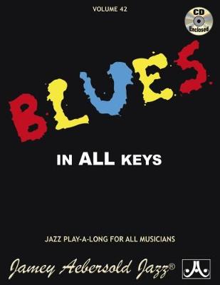 Book cover for Aebersold Vol. 42 Blues in All Keys