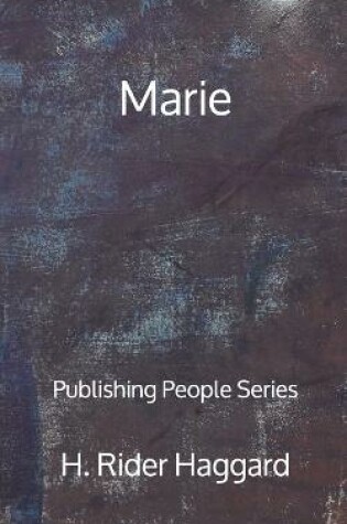 Cover of Marie - Publishing People Series