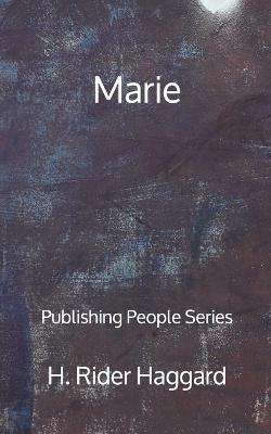Book cover for Marie - Publishing People Series