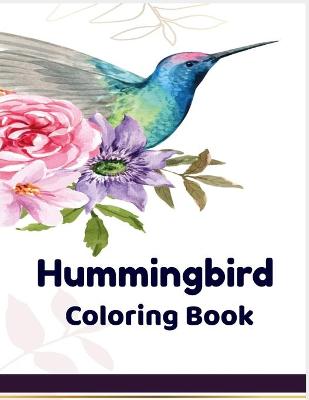 Book cover for Hummingbird coloring book