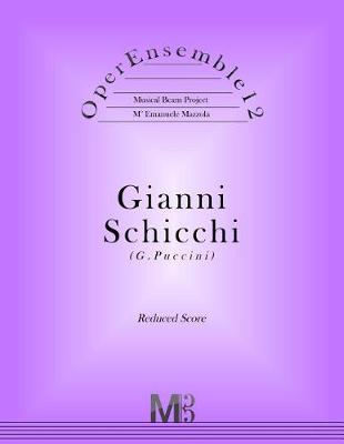 Book cover for OperEnsemble12, Gianni Schicchi (G.Puccini)