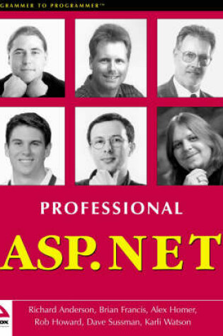 Cover of Professional ASP .NET