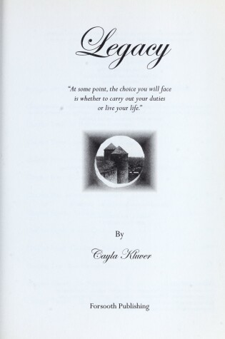 Cover of Legacy